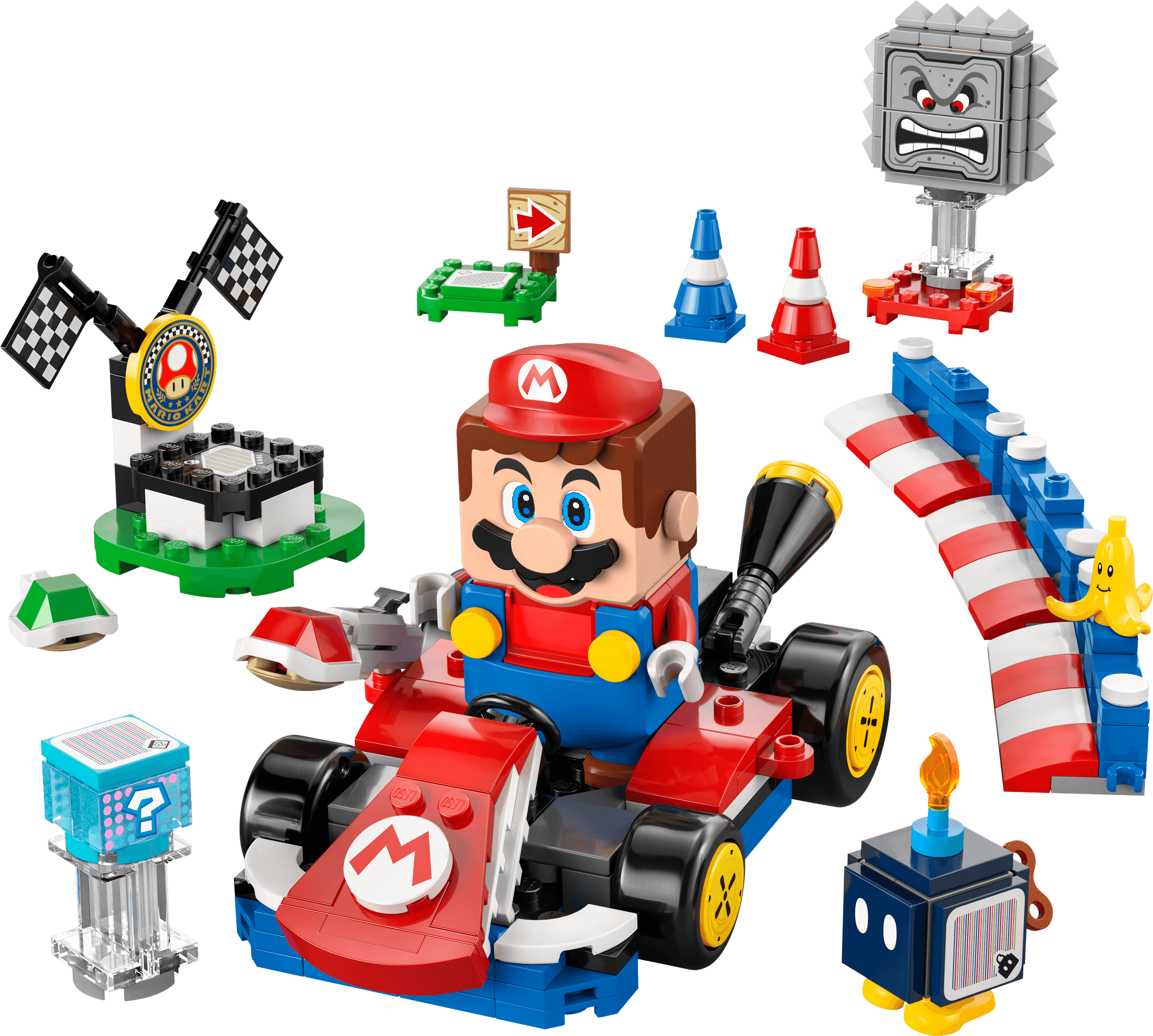 72043 Mario Kart – Interactive LEGO Mario & Standard Kart