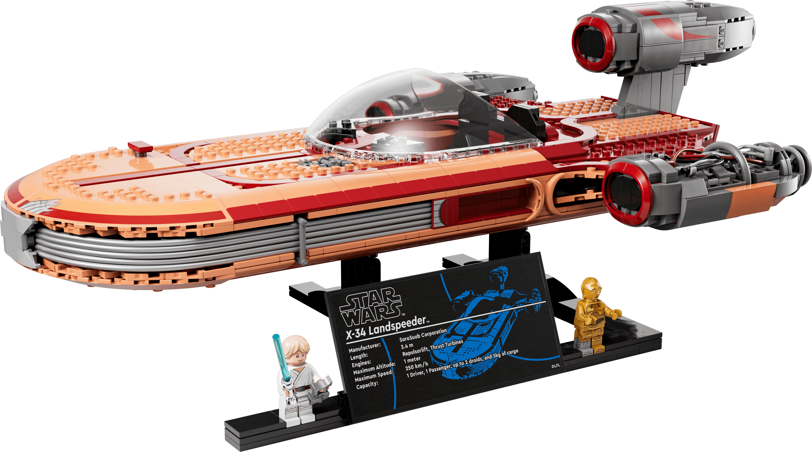 75341 Luke Skywalker's Landspeeder